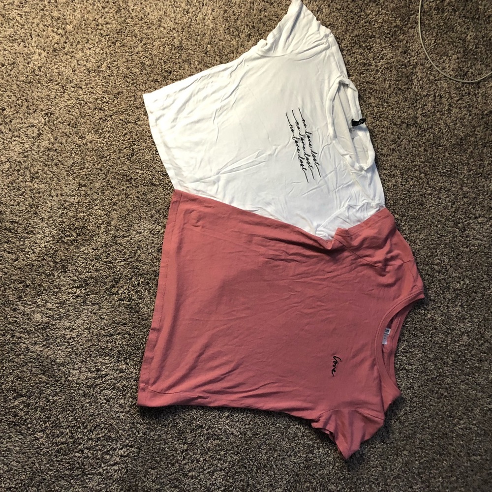 Two T-shirts